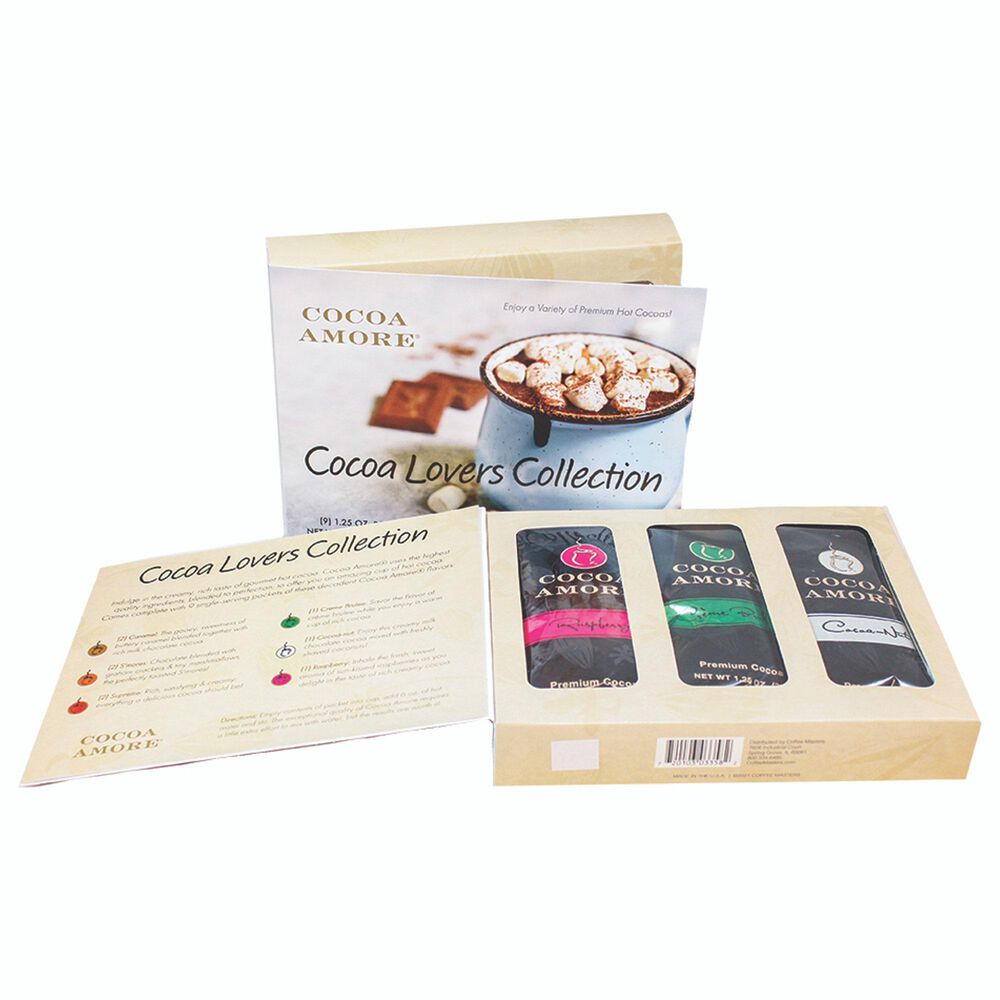 Coffee Masters Cocoa Amore Cocoa Gift Set - Set of 9, , large