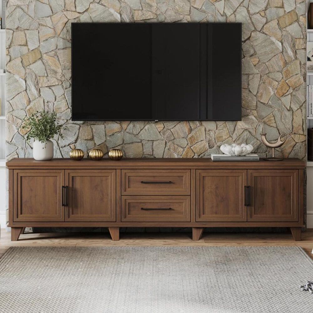 Legends Home Sonoma 95" TV Console in Whiskey, , large