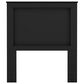 Lemoore Essential Twin Panel Headboard in Soiid Black, , large