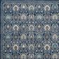 Safavieh Evoke EVK251C 10" x 14" Blue and Ivory Area Rug, , large