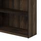 HOMLUX 3-Tier Display Bookshelf with Adjustable Shelves in Columbia Walnut, , large