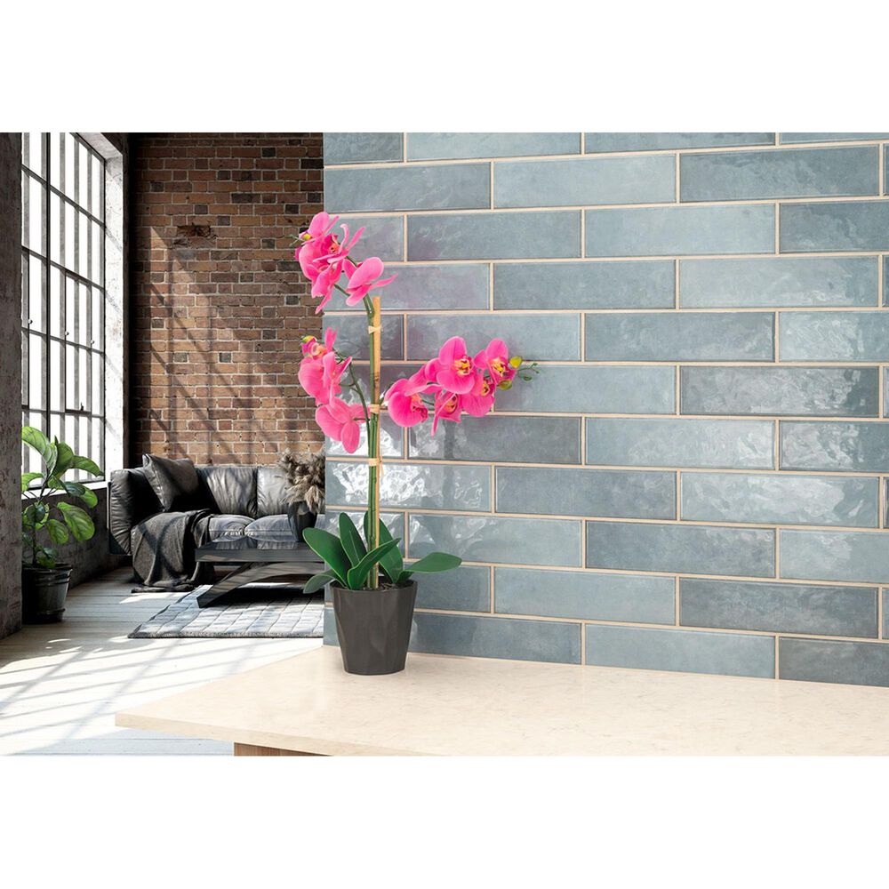 MS International Renzo Denim 3&quot; x 12&quot; Ceramic Tile, , large