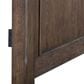 Riva Ridge Oxford Queen Sleigh Bed with Two Nightstands in Cocoa with AC Outlets and USB Ports, , large
