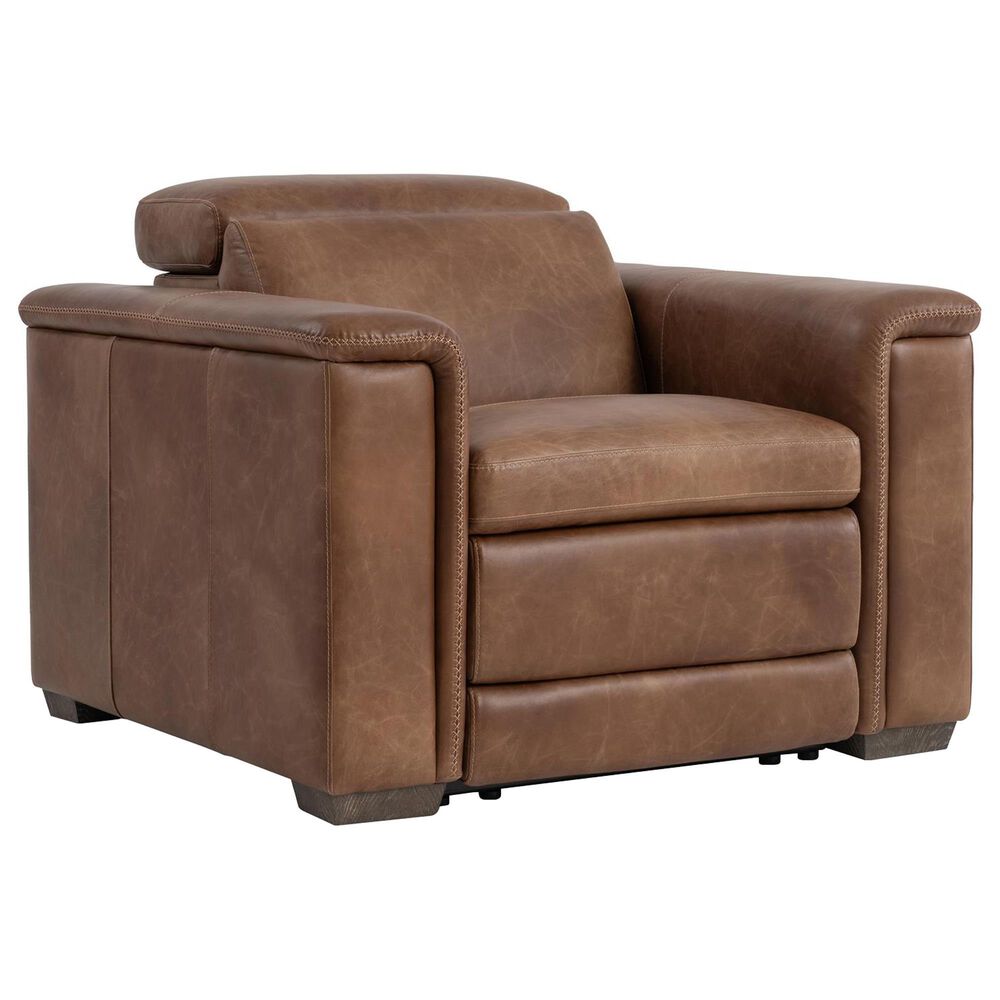 Bernhardt Lioni Power Motion Chair in Brown, , large