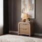 Urban Home Kione 2 Drawer Nightstand in Brown, , large