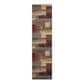 Surya Riley RLY-5004 3" x 8" Red/Brown/Camel Runner, , large