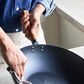 Green Pan Kyoto 14" Carbon Steel Wok in Black, , large
