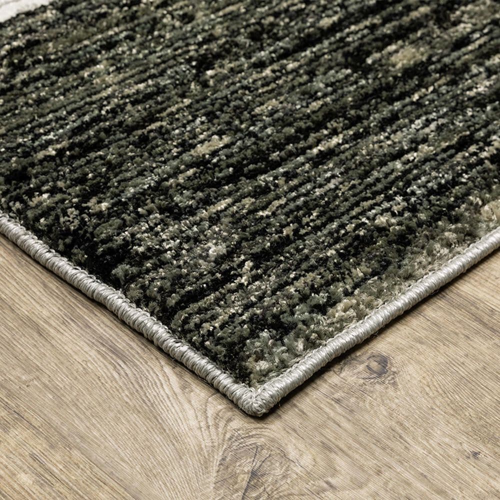 Oriental Weavers Strada 3&#39;3&quot; x 5&#39;2&quot; Charcoal Area Rug, , large