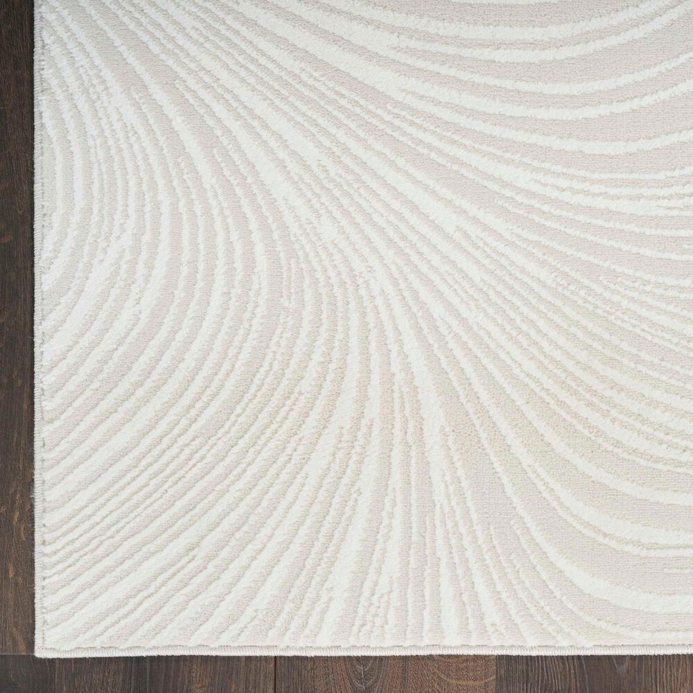Nourison Central Park West CEP02 Ivory 2&#39; x 6&#39; Runner, , large