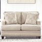 Ashley Claredon Loveseat in Linen, , large
