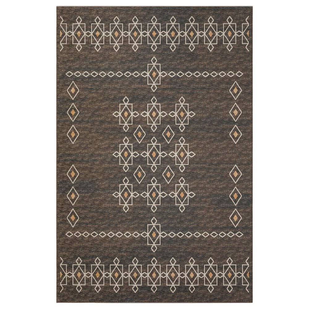 Dalyn Rug Company Sedona 6" x 9" Fudge Indoor/Outdoor Area Rug, , large