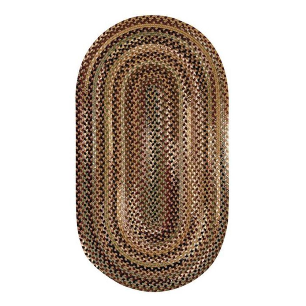 Capel Gramercy 0070 2" x 3" Oval Tan Scatter Rug, , large