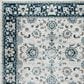 Safavieh Isabella 8" x 10" Cream and Navy Area Rug, , large
