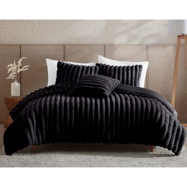 Hallmart Collectibles Ethan 4-Piece King Comforter Set in Black, , large