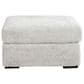Ashley Cuddle Plush Oversized Accent Ottoman in Arctic, , large