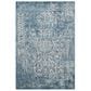Safavieh Evoke EVK256C-4 4" x 6" Blue/Ivory Area Rug, , large