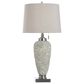Flair Industries 34" Poly Table Lamp in Hacot Silver, , large