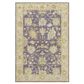 Dalyn Rug Company Hatay HY2 8" x 10" Eggplant Area Rug, , large
