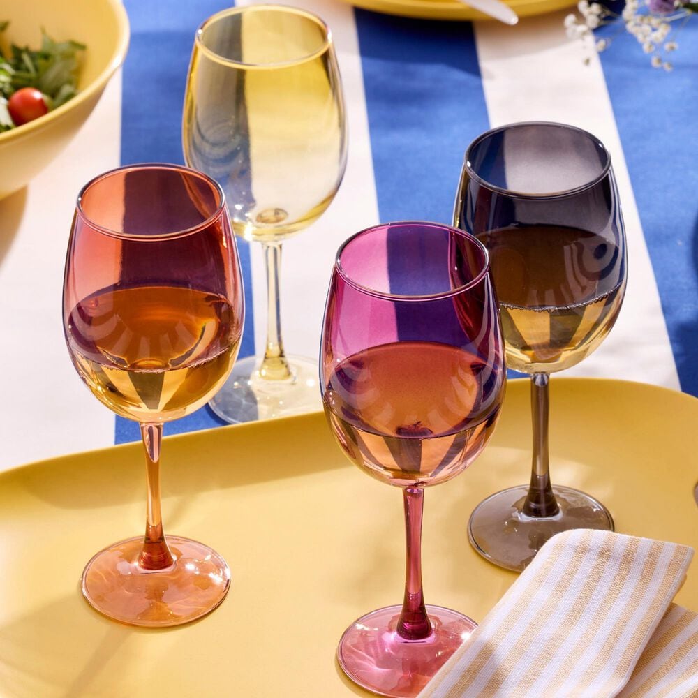 Oneida Golden Hour Wine Glasses - Set of 4, , large