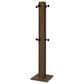 Pacific Landing Rikkie 8-Hook Coat Rack in Walnut and Black, , large