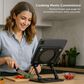 Uncaged Ergonomics Laptop Swivel Stand | Laptop Riser in Silver, , large