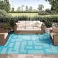 Dalyn Rug Company Sedona 8" x 10" Robins Egg Indoor/Outdoor Area Performance Rug, , large