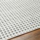 Surya Ariel White and Charcoal 10" x 14 Area Rug, , large