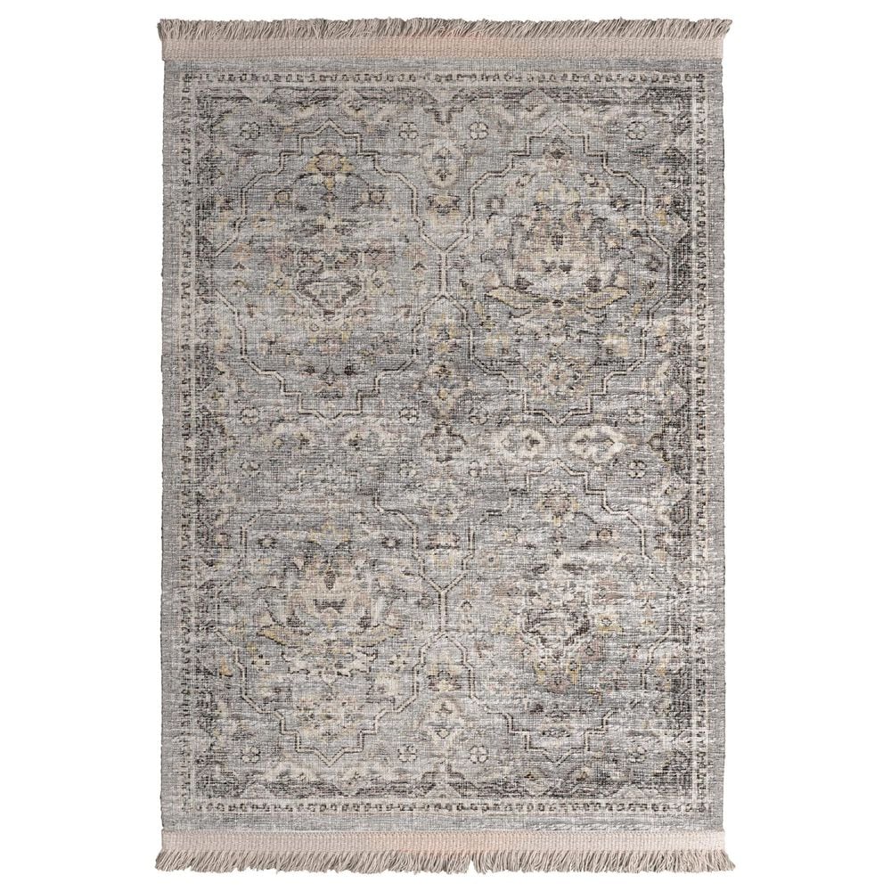 Dalyn Rug Company Marbella 1"8" x 2"6" Silver Area Rug, , large