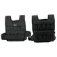 Apollo Athletics, Inc. Adjustable 40 Lbs Weighted Workout Vest in Black, , large