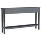 Linon Home Decor Sadie Console Table in Distressed Dark Grey, , large