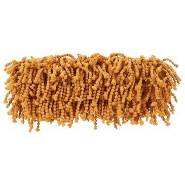 Nourison Shag 5" x 20" Lumbar Pillow in Mustard, , large