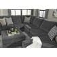 Ashley Tracling Oversized Accent Ottoman in Slate, , large
