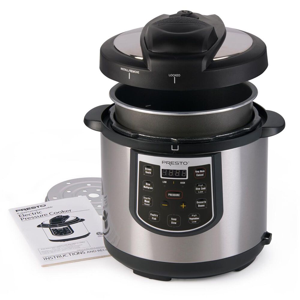 Presto Electric Pressure Cooker Plus 6Quart Nebraska Furniture Mart