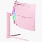 Arozzi Nova 49" Curved VA 165Hz Ultrawide Gaming Monitor in Pink, , large
