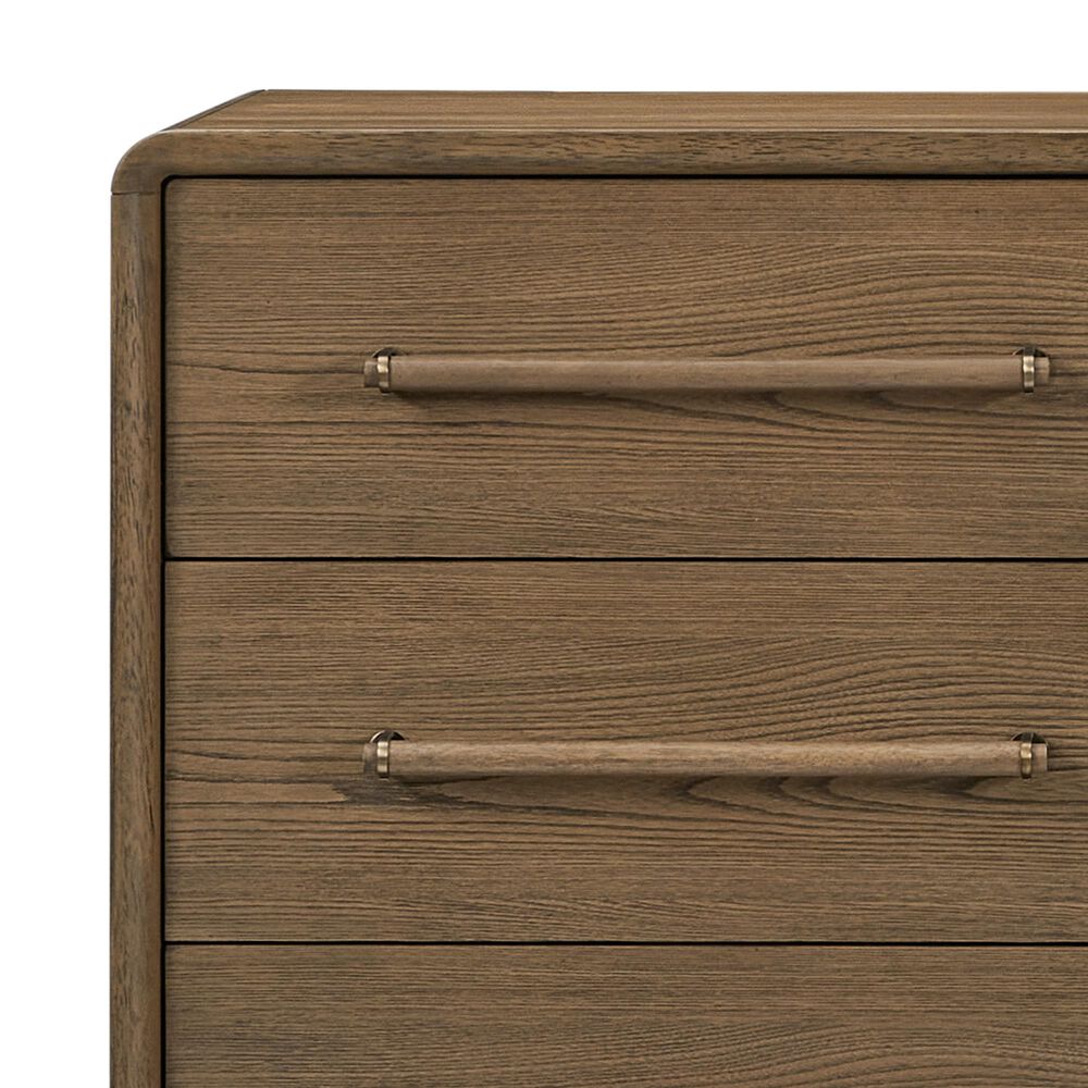 Sterling Timber Elure 4 Piece Full Panel Bedroom Set in Latte, , large
