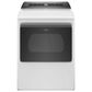 Whirlpool 4.8 Cu. Ft. Top Load Washer + 7.4 Cu. Ft. Front Load Electric Dryer in White, , large