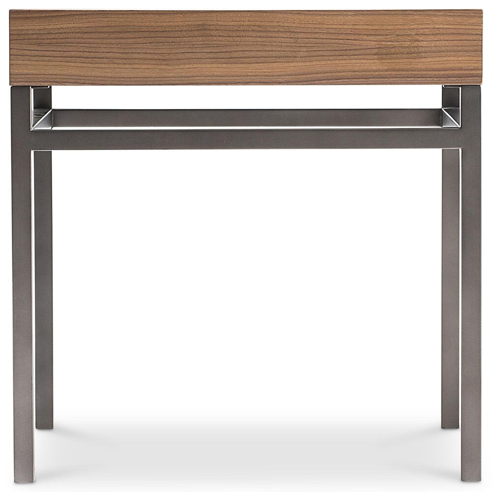 Bernhardt Collins Side Table in Nocino and Black Oxide, , large
