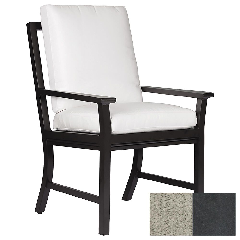 Venture Montana Dining Chair with Kira Dune Cushion in Graphite, , large