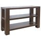 Waltham Brownstone Sofa Console Table in Chocolate, , large
