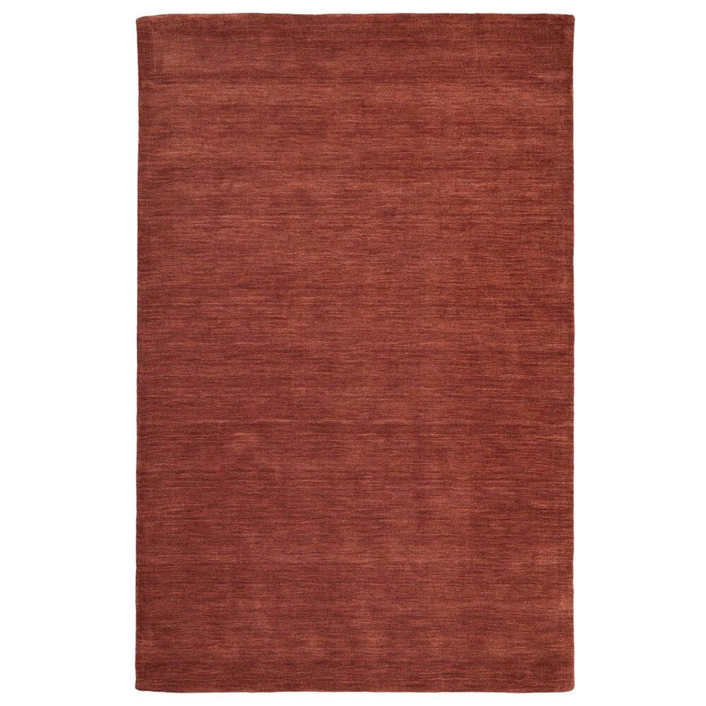 Feizy Luna 8" Round Rust Area Rug, , large