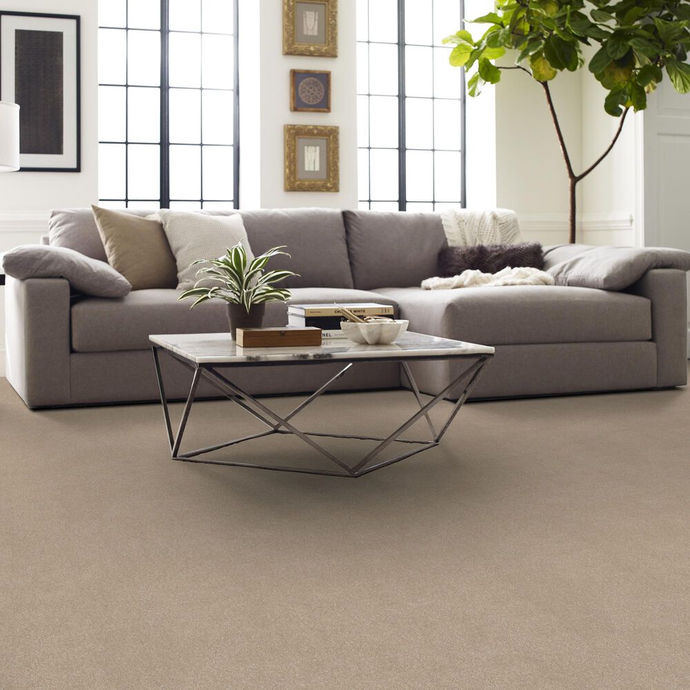 Shaw Easy Spirit I 12&#39; Carpet in Shaker Beige, , large