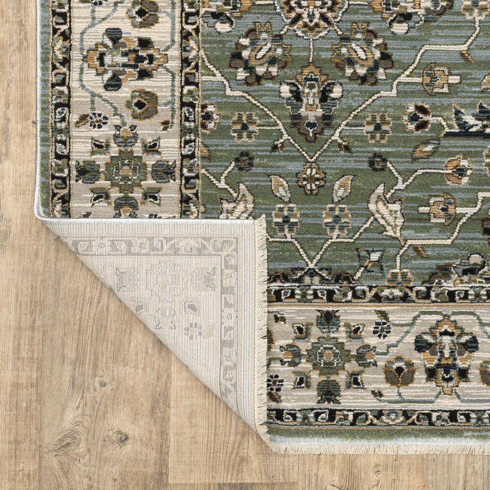 Oriental Weavers Keira KEI07 Blue and Green 6&#39;7&quot; x 9&#39;6&quot; Area Rug, , large