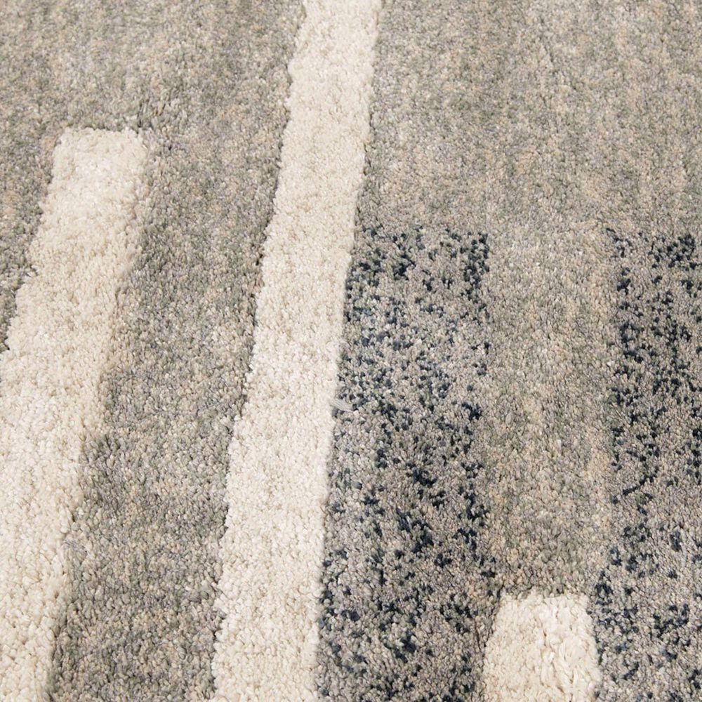 Central Oriental Stonington Blakely 5&#39; x 7&#39;6&quot; Coconut and Zinc Area Rug, , large