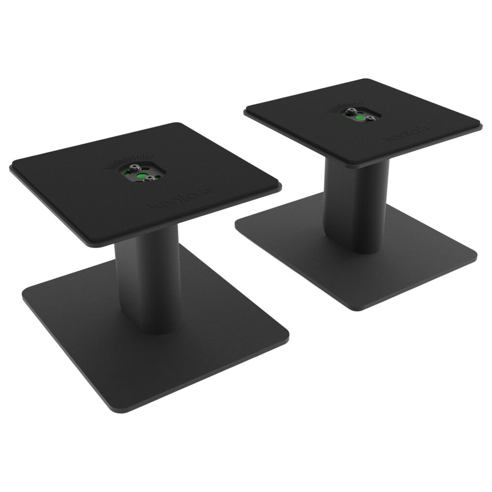 Kanto 6" Universal Desktop Speaker Stand with Cable Management in Black (Set of 2), , large