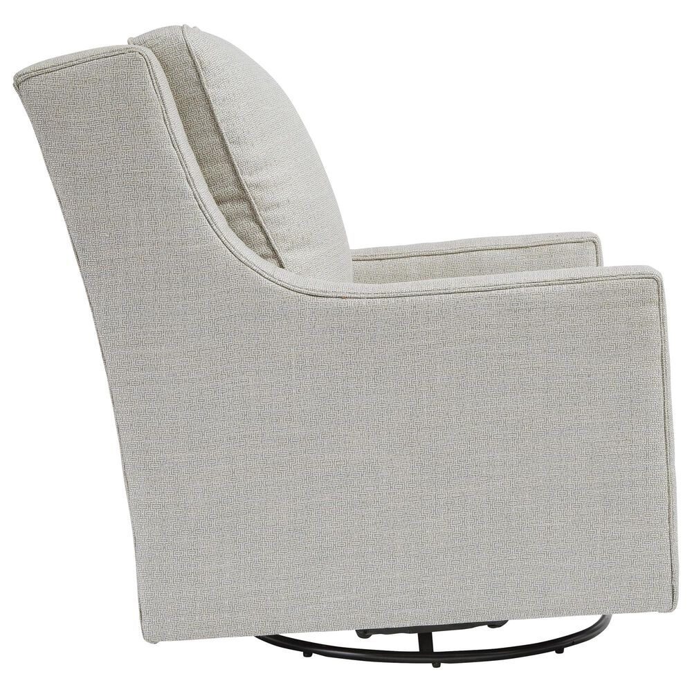Ashley Kambria Swivel Glider Accent Chair in Frost, , large