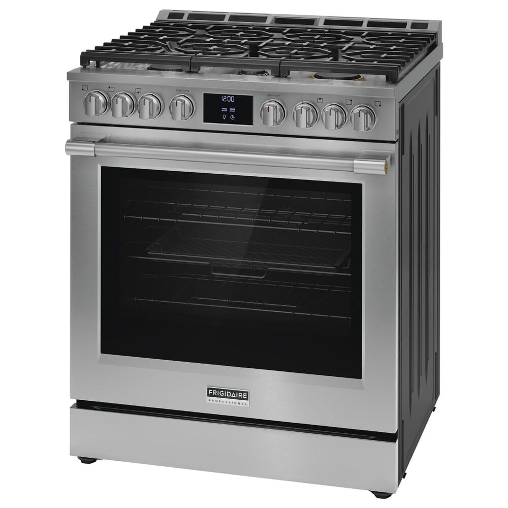Frigidaire Professional Professional 6 Cu. Ft. Slide-In Gas Range with No Preheat in Stainless Steel, , large