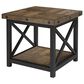 Flexsteel Carpenter Lamp Table in Oiled Oak, , large