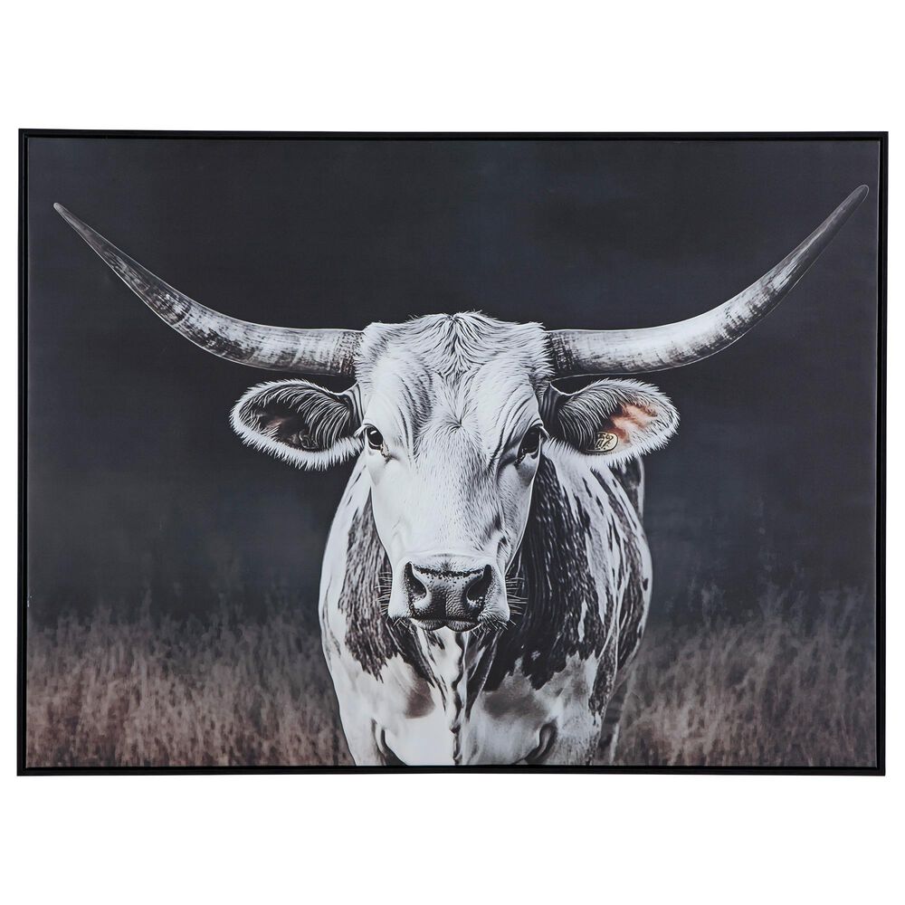 Ashley Harlandale 48" x 36" Wall Art in Black, White and Brown, , large