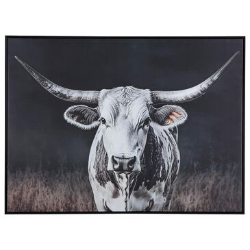 Ashley Harlandale 48" x 36" Wall Art in Black, White and Brown, , large