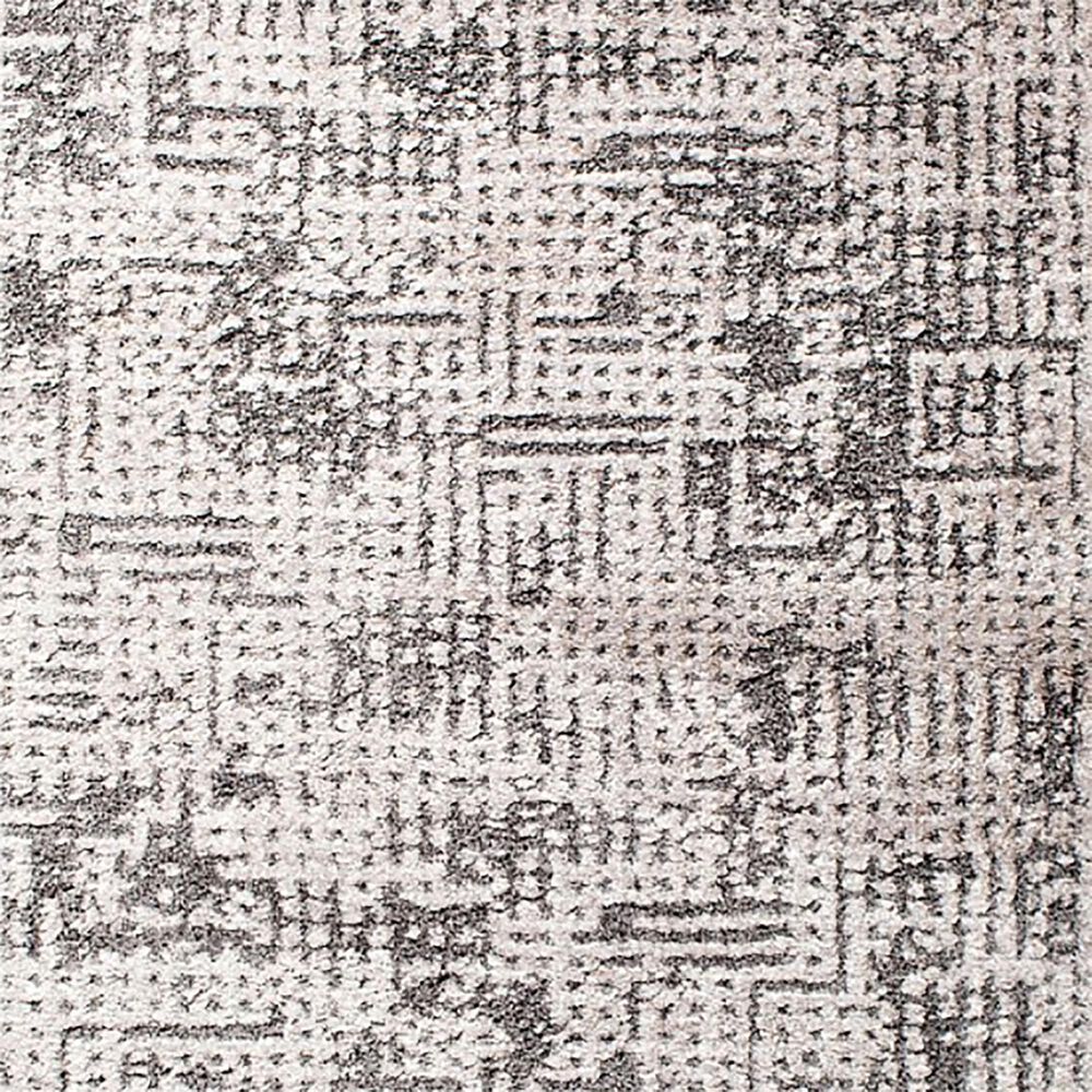 Central Oriental Structures Torrent Mondamin 5&#39; x 7&#39;6&quot; Metal and Buff Area Rug, , large